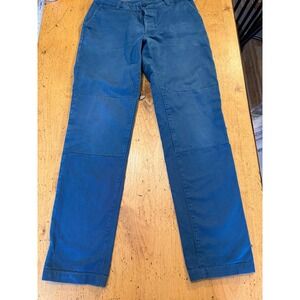 Askov Finlayson The Vermilion Pant Size 34 Blue Made in USA Straight Leg Chino